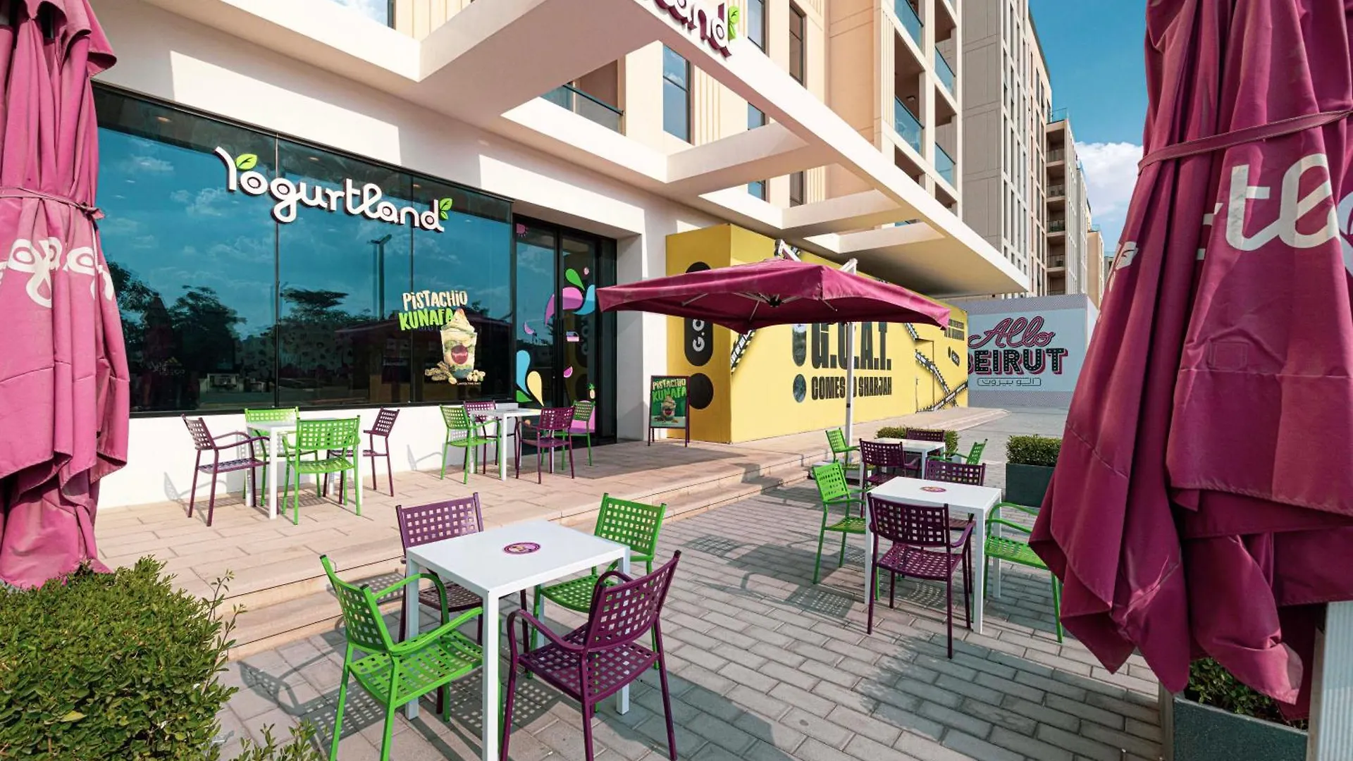 1Br Skyview Penthouse By Blue Cloud Holidays シャルジャ アパート